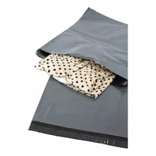 Saco Correio Envelope Plastico Lacre Ecoseg Cinza 20x30 250 Foto mini 1