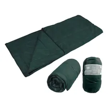 Saco De Dormir Colchonete Camping Pesca Acampamento Cor Verde Foto mini 3