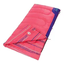 Saco De Dormir Infantil Kids 50 Coleman Rosa Foto mini 1