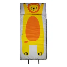 Saco De Dormir Infantil Mini Cama Médio Com Zíper Leão Foto mini 1