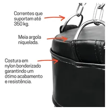 Saco De Pancada 100x90 + Luva Bate-saco Pro Gorilla. Cor Vermelho Foto mini  2