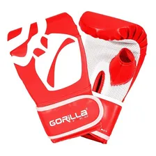 Saco De Pancada 100x90 + Luva Bate-saco Pro Gorilla. Cor Vermelho Foto mini 4