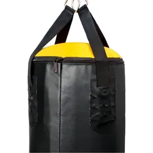 Saco De Pancada 120cm + Luva Bate Saco + Suporte Cor Preto Foto mini 2