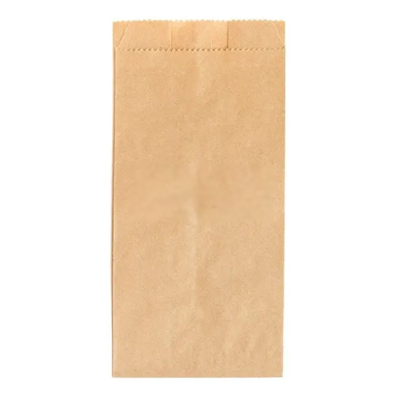 Saco De Papel 1kg Kraft Liso C/500 Unidades Atacado Foto 1