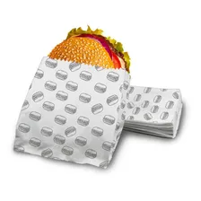 Saco De Papel P/ Hamburguer Anti-gordura - 500 Unidades Foto mini 2