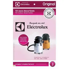 Saco Descartável Aspirador A20 C/ 9pç Dt30aebr004 Electrolux Foto  mini 1