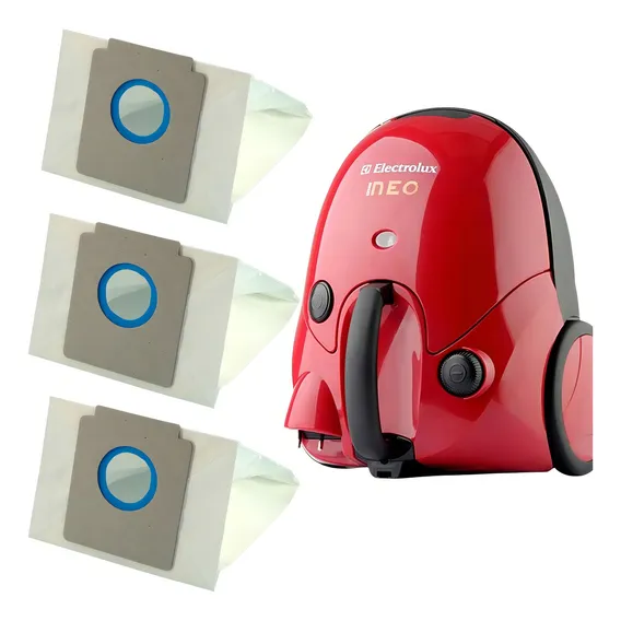 Saco Descartável P/ Aspirador Electrolux Neo10 1200w C/03un Foto 1
