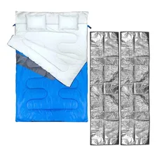 Saco Dormir Resistente Casal Nautika Kupple + Isolante Foto mini 1
