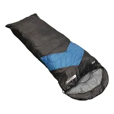 Saco Dormir Viper 5ºc A 12ºc Hollowfiber 2m Ntk Cor Preto E Azul Foto mini  2