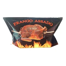 Saco Embalagem Frango Assado Ate 3 Kg/ziper/200 Unid Foto mini  2