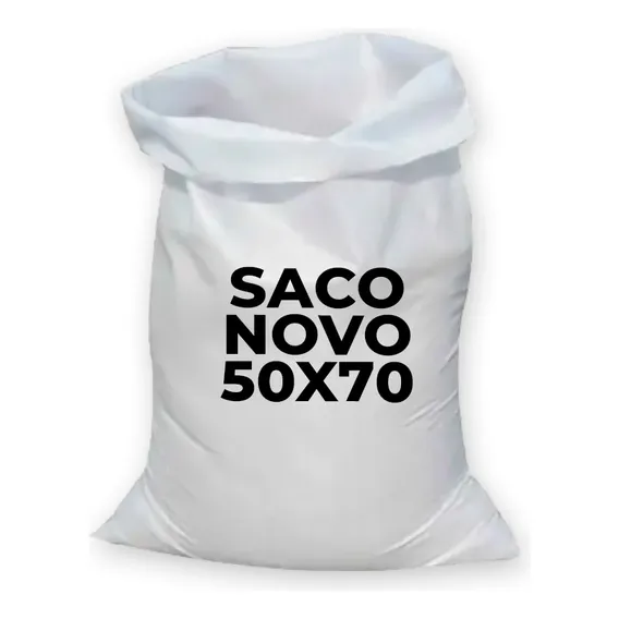 Saco Entulho Rafia 50 Unidades 50x70 Foto 1