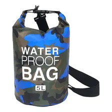 Saco Estanque Camuflado Azul 5l - Deyu Foto  mini 1