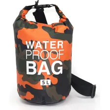 Saco Estanque Camuflado Laranja 5l - Deyu Foto  mini 1