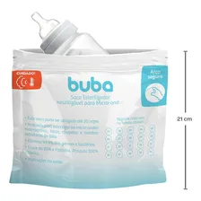 Saco Esterilizador Reutilizável Para Micro-ondas 09814 Buba 0V Foto mini 1