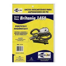 Saco Filtro P/ Aspirador De Pó Britânia 1450 Kit C/3 Foto mini 1