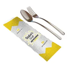 Saco Kraft Branco Impresso Sabor Que Apaixona - 1000 Unidade Foto  mini 1