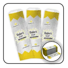 Saco Kraft Branco Impresso Sabor Que Apaixona - 1000 Unidade Foto mini  2