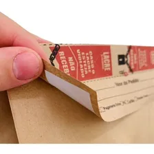 Saco Kraft Delivery Personalizados Sua Logo 100unid Foto mini 2