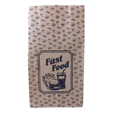 Saco Kraft Para Delivery Sos P (17,5x8,5x33cm) Com 50 Un Foto mini 3