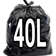 Saco Lixo 40 Litros Reforçado Grosso 100 Unidades Foto  mini 1