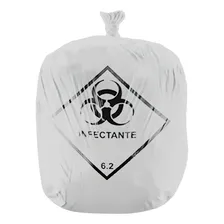 Saco Lixo Hospitalar Infectante 30l C/100 Branco Embalac Foto mini 2