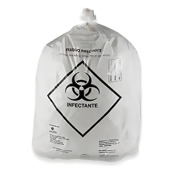 Saco Lixo Hospitalar Infectante 50l C/100 Embalac Foto 1