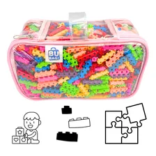 Saco Organizador Brinquedos Infantil C/ Zíper - Bubag! Cor Rosa Foto mini  3