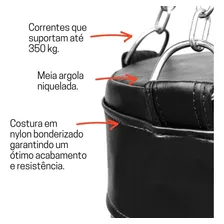 Saco Pancada Profissional 120 Cm + Luva Bate-saco Gorilla Cor Vermelho Foto mini 1
