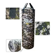 Saco Pancadas Camuflado 102cm Everlast Boxe Muay Thai Vazio Cor Verde Foto mini  2