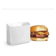 Saco Papel Hamburgão 12x18cm Branco Monolucido 500 Unidades Foto mini 2
