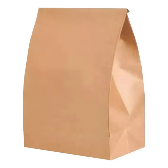 Saco Papel Kraft Delivery 28x17x33 ( 100unid ) Foto 1