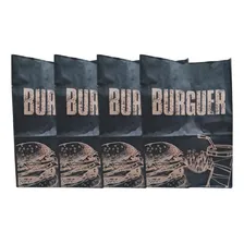 Saco Papel Kraft Delivery Burger 33x14x24 C/ 50 Uni Foto mini  2