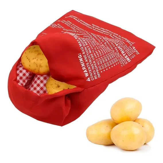Saco Para Assar Batatas No Microondas Foto 1