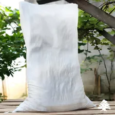 Saco Para Entulhos Sacaria Sacos Ráfia Aguenta 60kg - Branco Foto mini 4