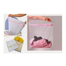 Saco Para Lavar Roupas Delicadas Com Ziper 50x70cm Foto mini 4