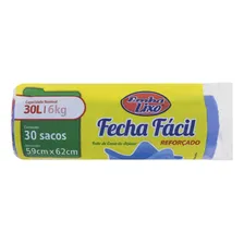 Saco Para Lixo Fecha Fácil 30 Litros Com 30 Unidades Embalixo Foto  mini 1