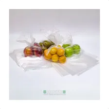 Saco Plástico 25x35 (0,006) 190un Pe Transparente Pacote 1kg Foto mini  3