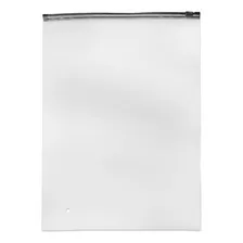 Saco Plástico 25x35 50und Transparente Zip Fosco Embalagem Roupa Shein EVA Trilho Preto Embalagem Fácil Foto mini  3