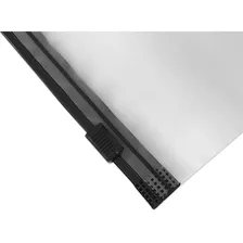 Saco Plástico 25x35 50und Transparente Zip Fosco Embalagem Roupa Shein EVA Trilho Preto Embalagem Fácil Foto mini 4