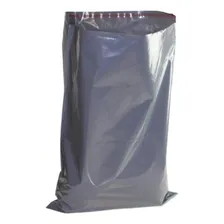 Saco Plastico Cinza Envelope Plastico Cinza Lacre 19x25 100 Foto mini 1
