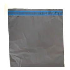 Saco Plastico Correio Envelope Plastico Cinza 50x50 500 Pçs Foto mini 2