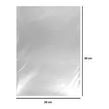 Saco Plástico Cristal Transparente 26x36 - 1000 Unidades Foto  mini 1