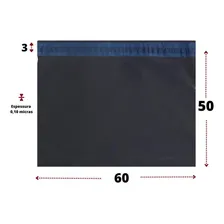 Saco Plástico Envelope Segurança Sedex 60x50 250 Und Foto mini 1