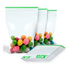Saco Plástico Para Folhas Tamanho 0 Vabene Saco Zip Lock Hermético Foto  mini 1