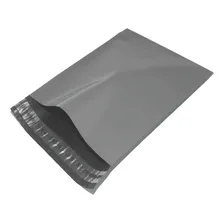 Saco Plastico Pequeno Envelope Plastico Cinza 12x18 100 Pçs Foto mini 1