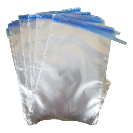 Saco Plastico Pp C/ Aba Adesivado 22x30 +3 50 Un Ideal P/ A4 Foto 1