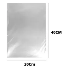 Saco Plástico Transparente 30x40 0,06 Pp 1kg Foto mini 1