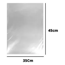 Saco Plástico Transparente 35x45 0,06 Pp 1kg Foto  mini 1