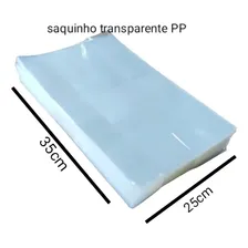 Saco Plástico Transparente PP Celofane 25x35 100 unidades Foto mini  3