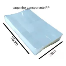 Saco Plástico Transparente PP Celofane 25x35 50 unidades Foto mini 3